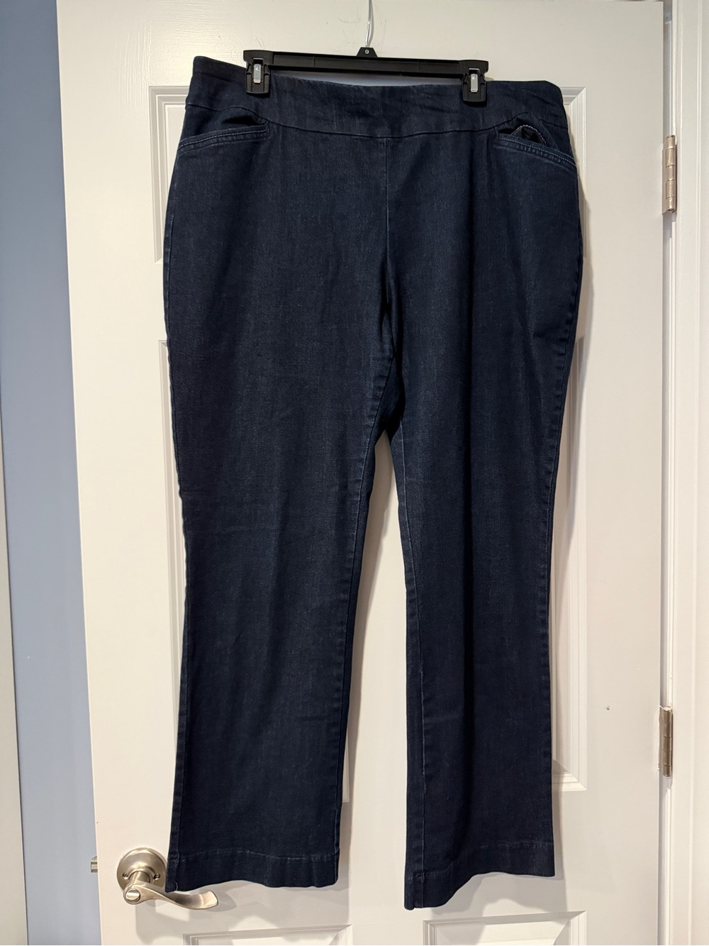 croft & barrow Women's Navy Boot Cut Stretch Jeans